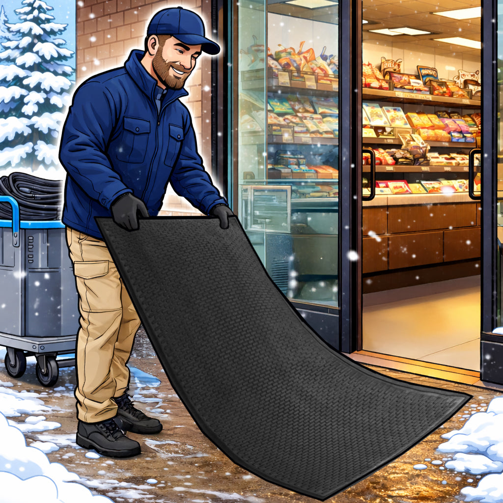 Navigating the Post-Holiday Slump With Jet-Print Logo Mats!