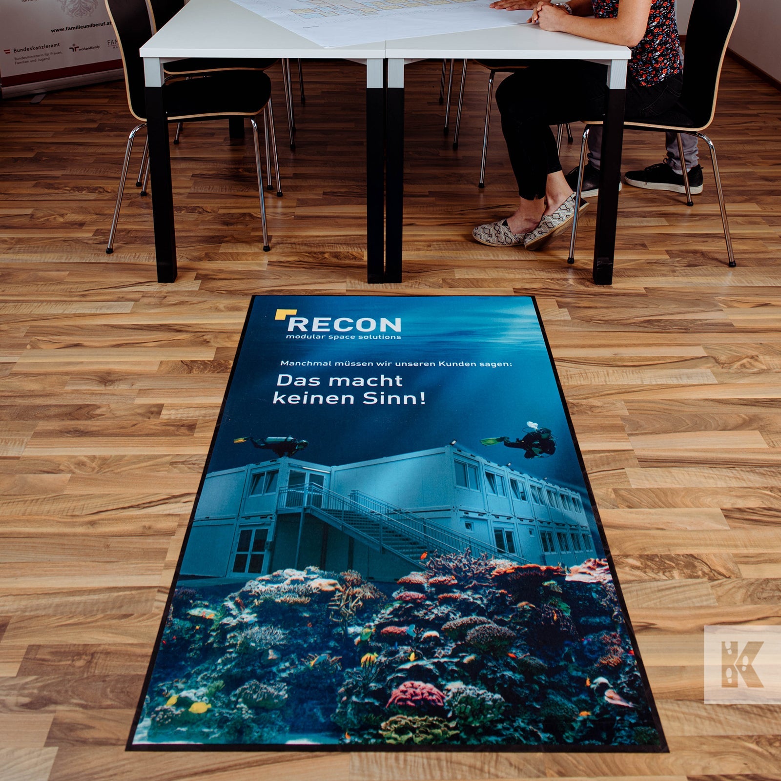 Custom Advertising Floor Mats | Ad-Mats | Kleen-Tex — Kleen-Tex USA