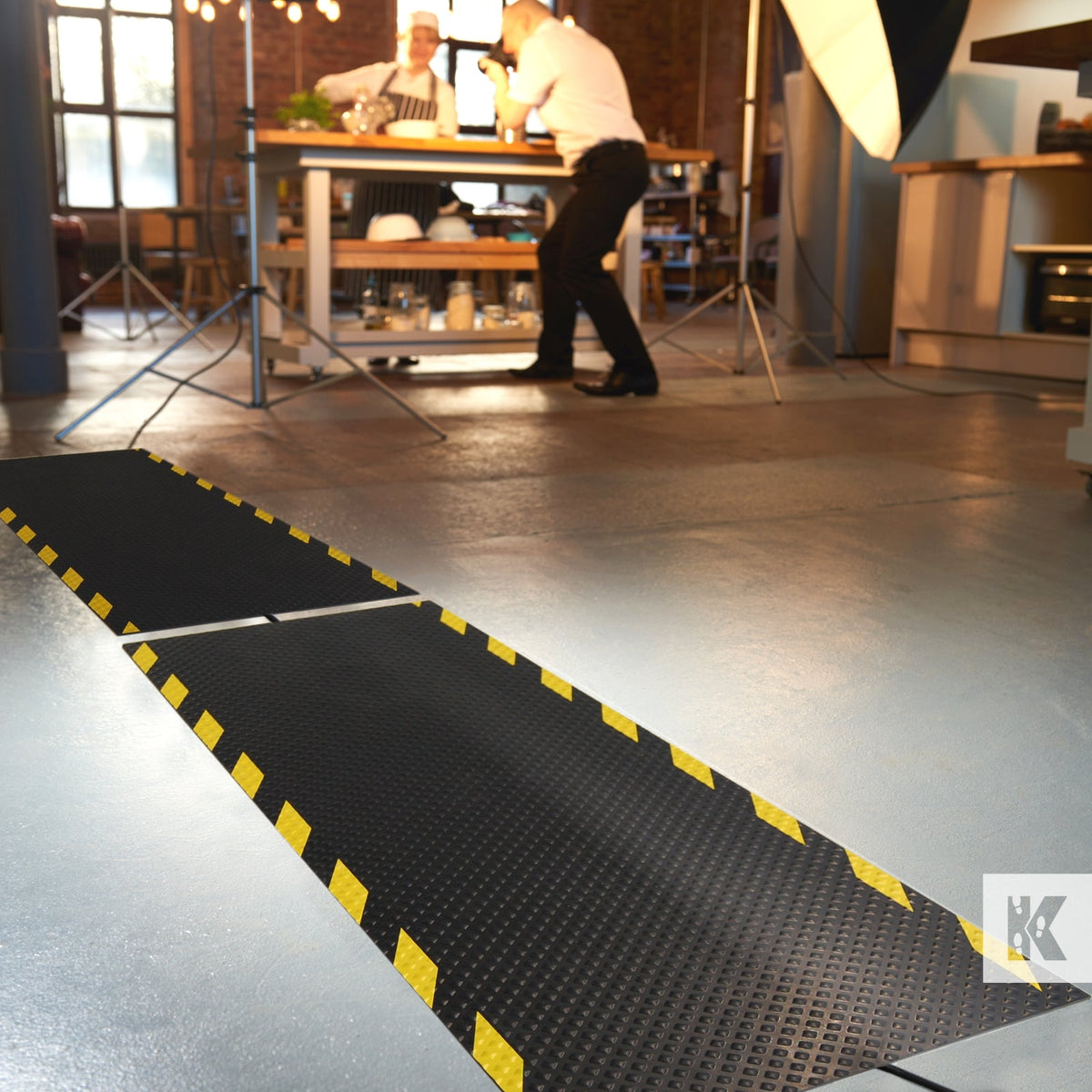 Cable Management Mat Small Cable Mat With Rubber Top | Hazard Prevention Mat | Kleen-Tex — Kleen ...