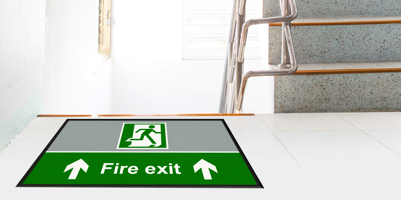 Mat Signage Safety Signage Mat | Workplace Safety Matting | Kleen-Tex — Kleen-Tex USA