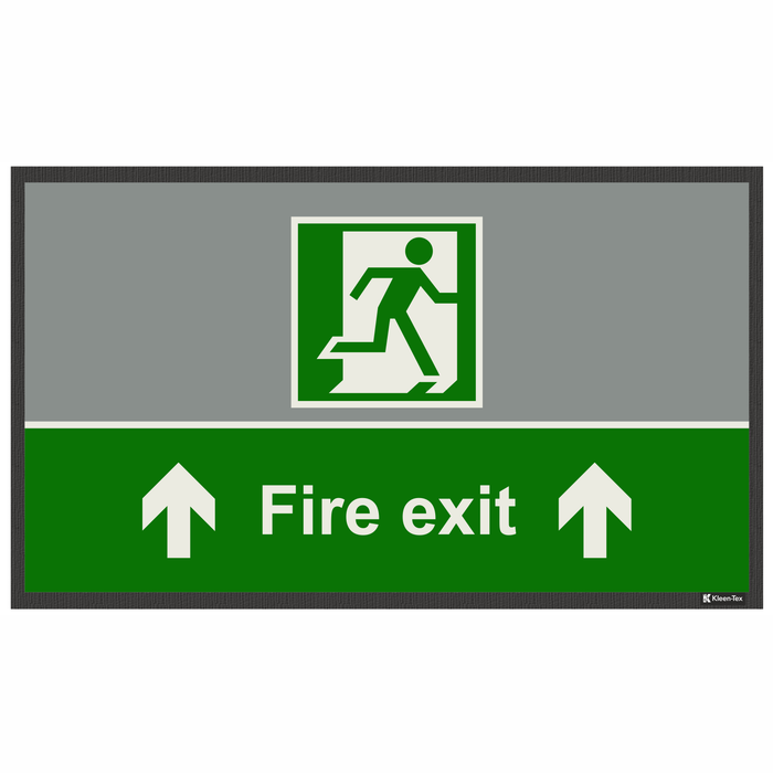 Safety Signage Mat - Fire Exit