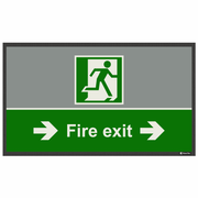 Safety Signage Mat - Fire Exit